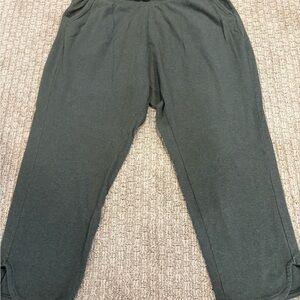 Pact Wide Leg Green Airplane Pant - Organic Cotton Flat Front XXL